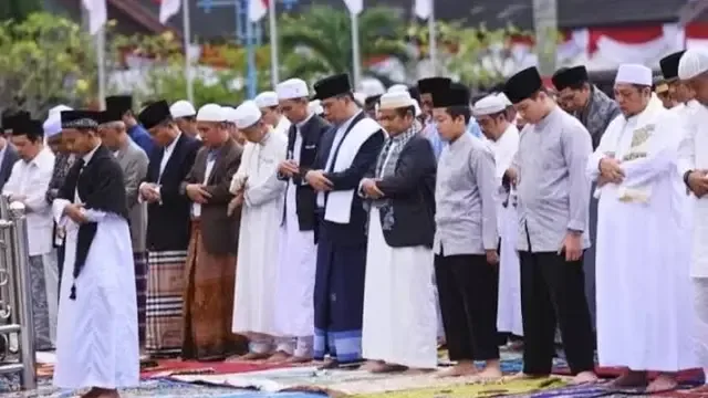 cara sholat idul fitri