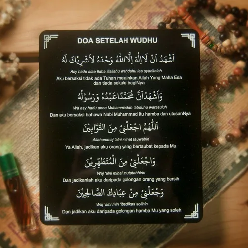 Bacaan Doa Setelah Wudhu Panjang: Teks Arab Lengkap