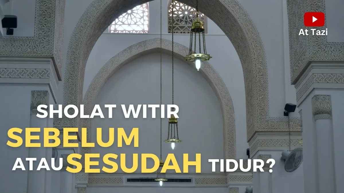 witir sebelum tidur: Pertanyaan yang Sering Diajukan