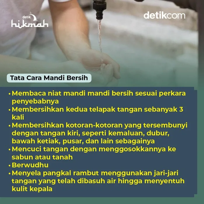 doa setelah mandi