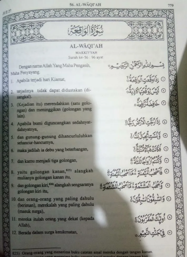 surat al waqiah dan keutamaannya