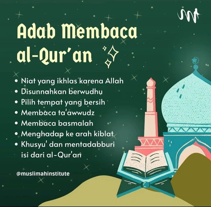 Sebutkan Adab-Adab Membaca Alquran yang Wajib Diketahui