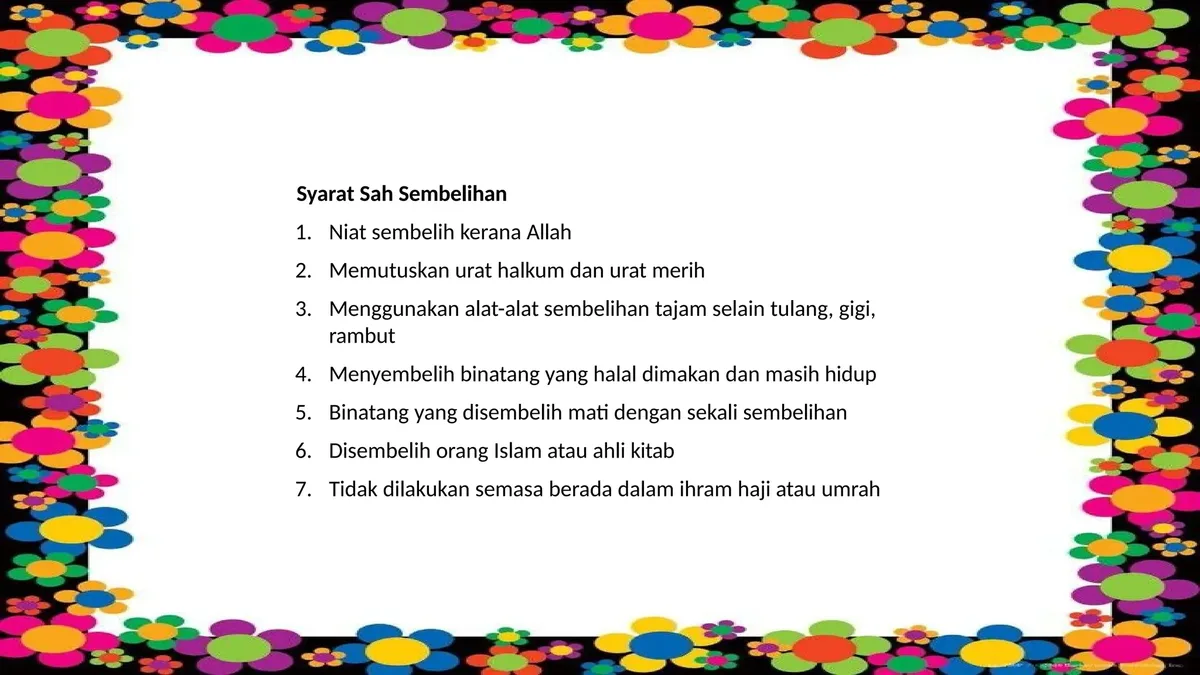 Memahami Esensi Syarat Menyembelih dalam Syariat