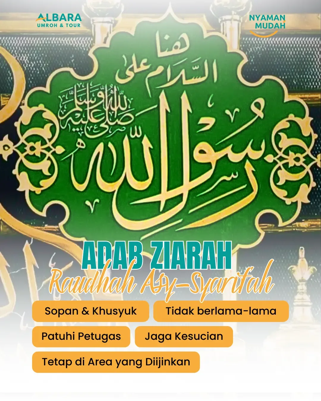 doa ziarah raudah: Penutup: Menjaga Kekhusyukan saat Berdoa