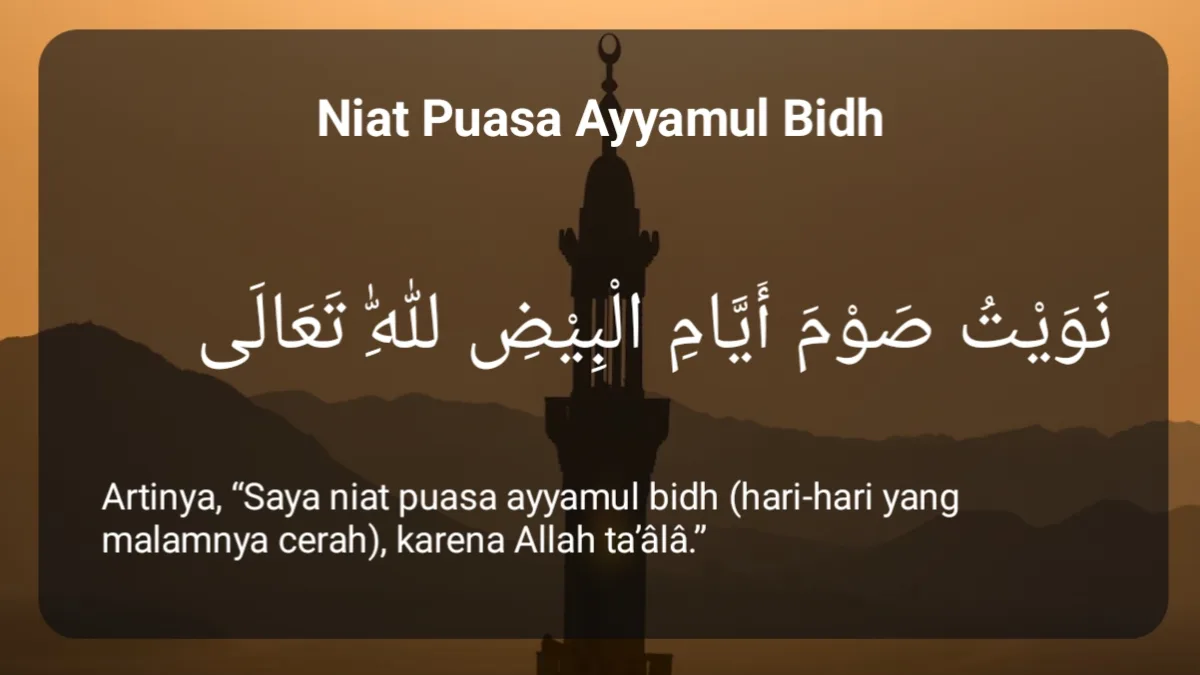 ayyamul bidh jatuh pada: Panduan Praktis Menyusun Rencana Ayyamul Bidh Sepanjang