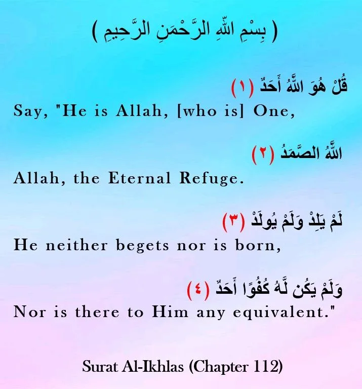 surat al ikhlas