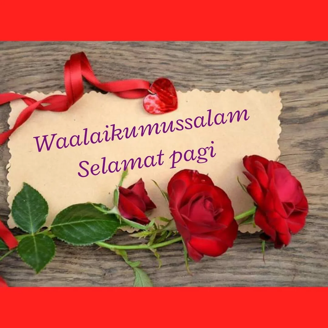 wa alaikum salam
