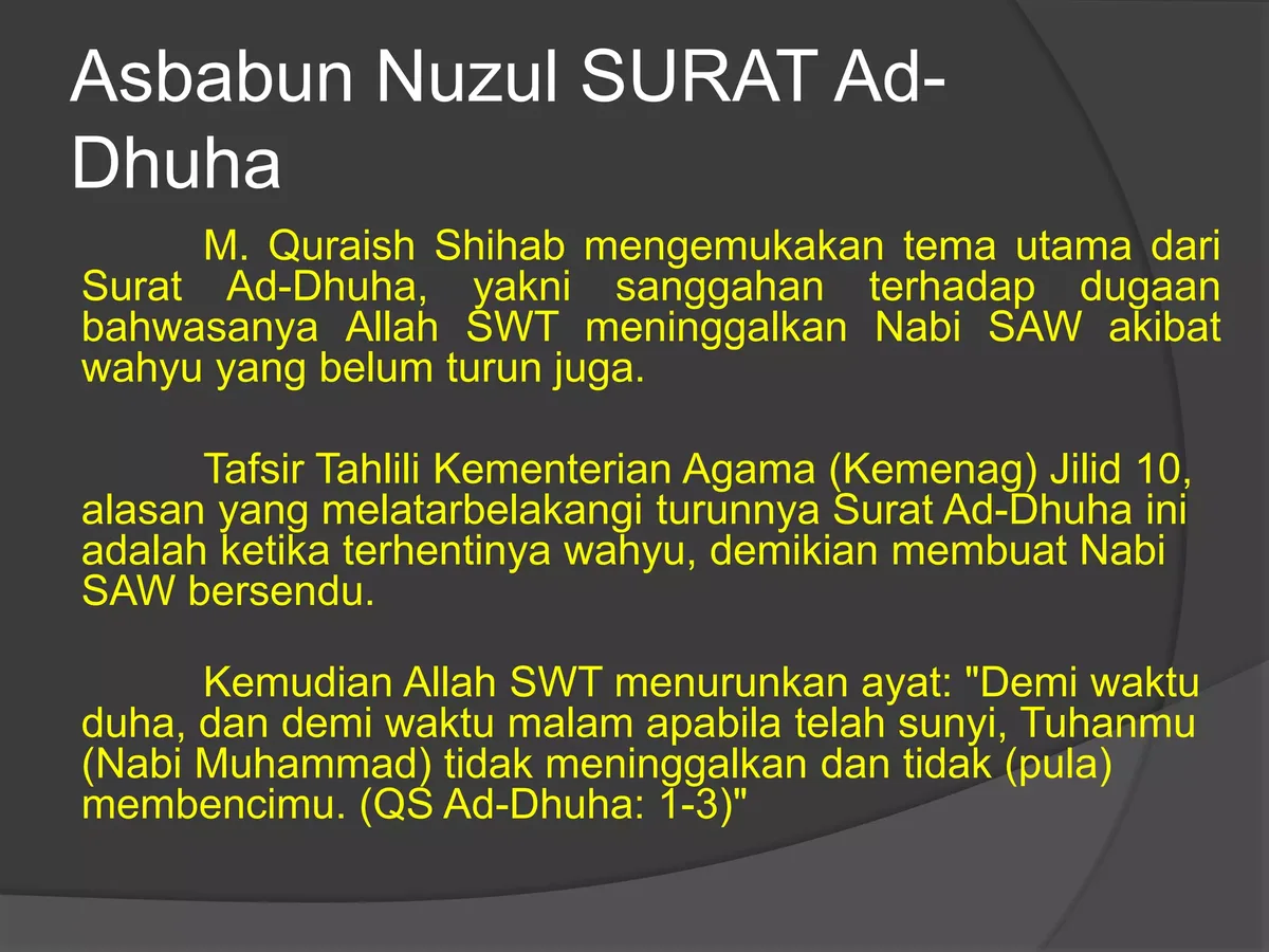 Jumlah Surat Ad Dhuha: Berapa Ayat dan Berapa Katanya?