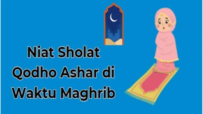 Tabel Ringkas Lima Bacaan Niat Qodho Sholat