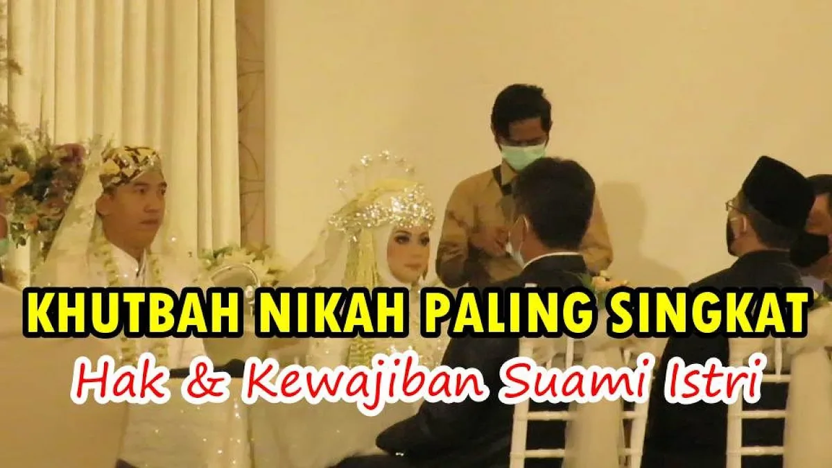 Hukum Khutbah Nikah dalam Pandangan Para Ulama Kontemporer