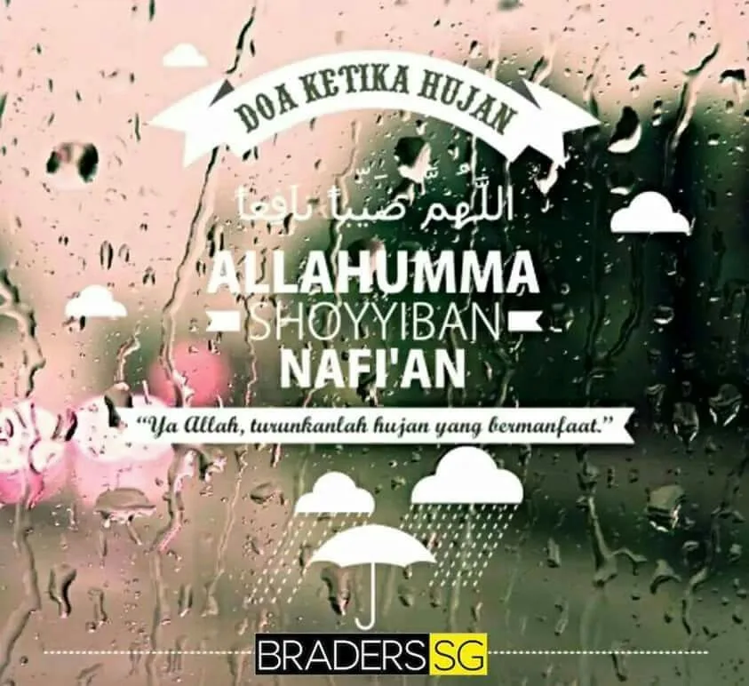 doa ketika hujan