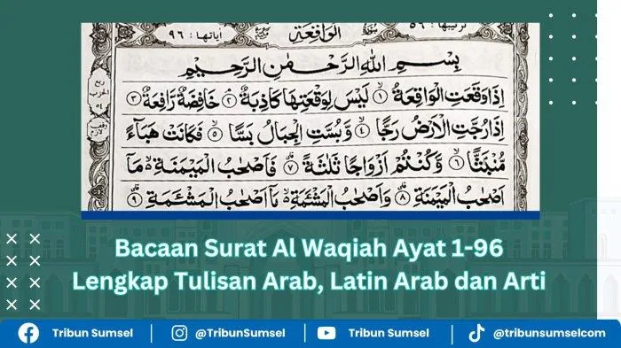 surat al waqiah dan keutamaannya: Mengenal Surat Al-Waqiah: Posisi, Jumlah Ayat & Penamaan