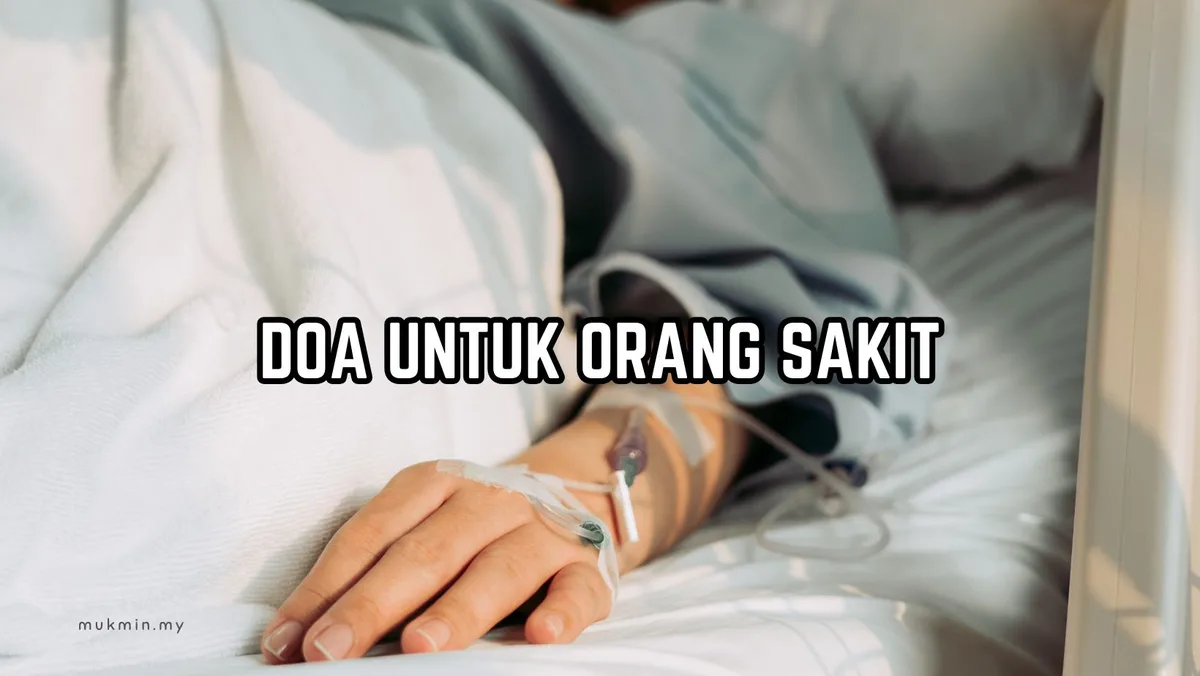 doa untuk orang sakit laki laki