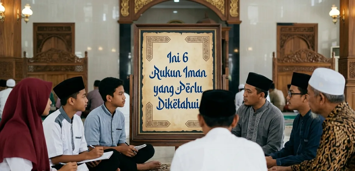 rukun iman ke 6