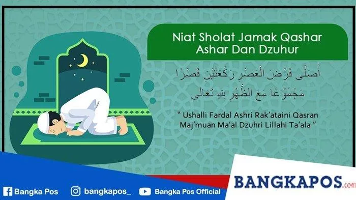 niat jamak qashar
