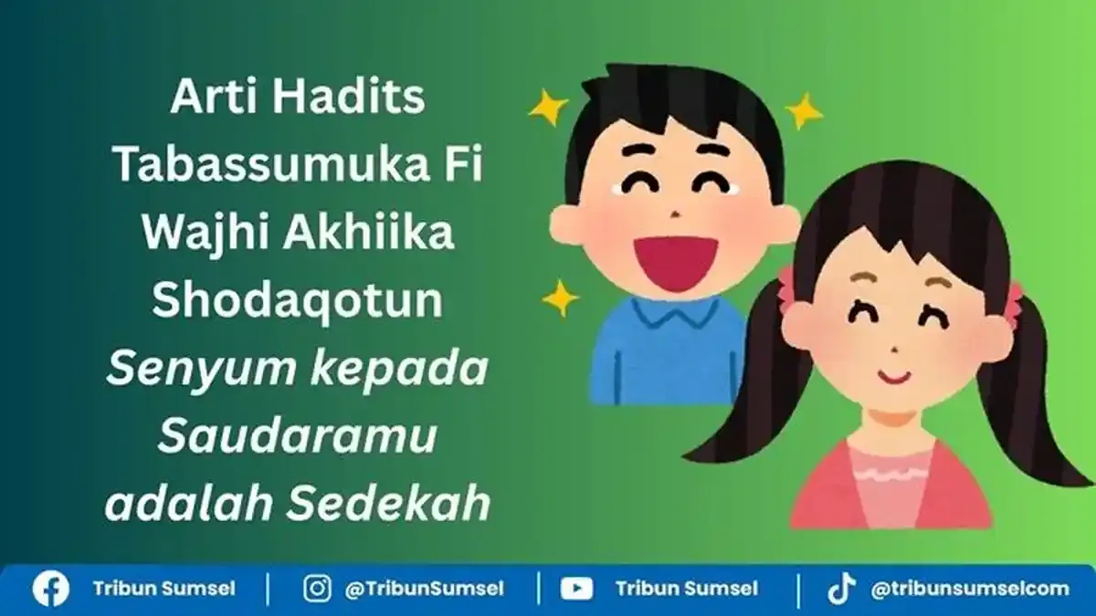 hadits senyuman - Bunyi Hadis Senyum Itu Sedekah dan Teks Arabnya