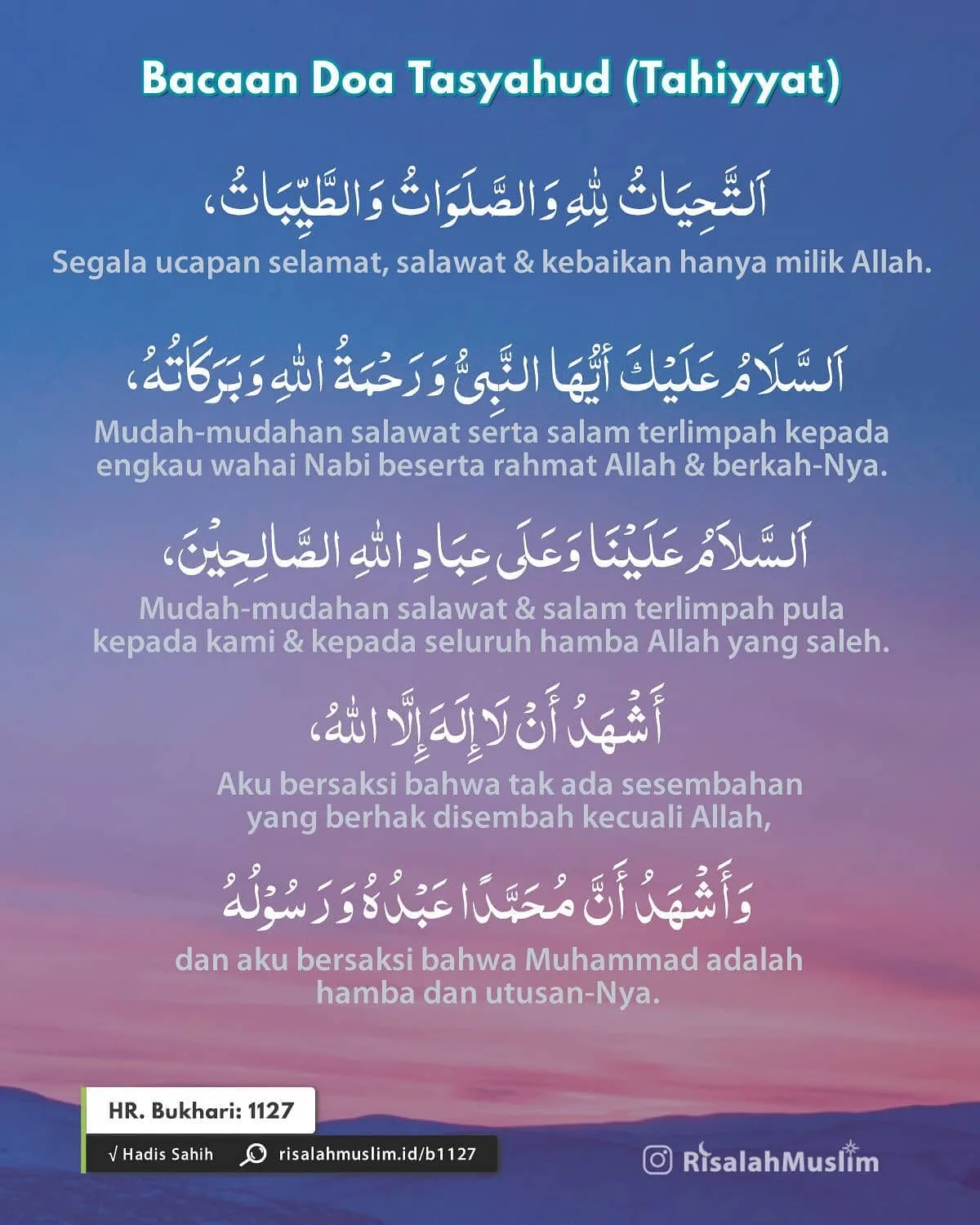 Pertanyaan yang Sering Diajukan Seputar Bacaan Tahiyat Akhir