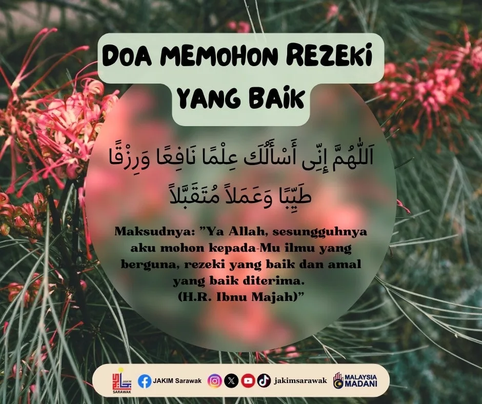 doa minta rezeki tak terduga
