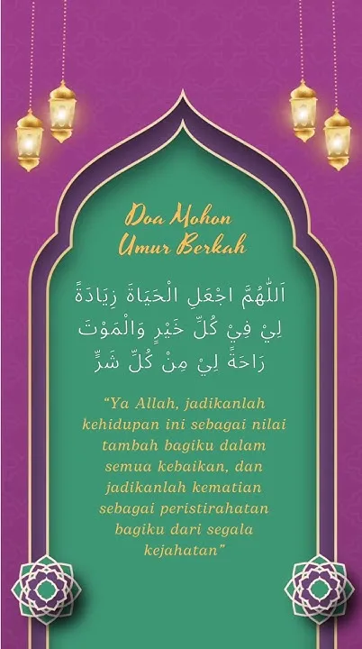 Adab dan Waktu Terbaik Membaca Doa Panjang Umur Berkah