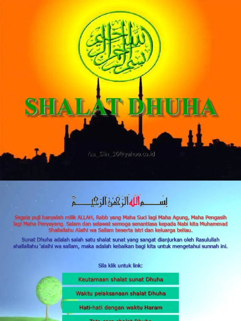 Surat Ad Dhuha dalam Konteks Al-Qur'an Surat Ad Dhuha dan
