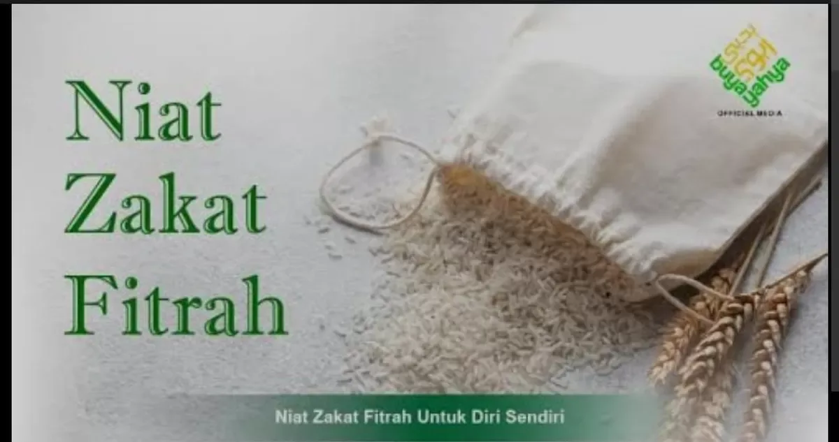 doa zakat fitrah untuk diri sendiri