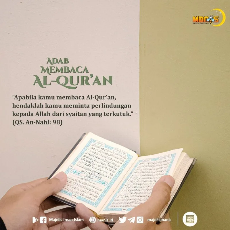 adab membaca alquran