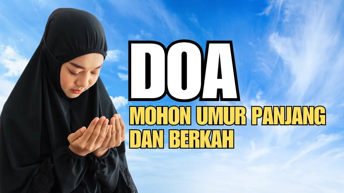 doa panjang umur berkah