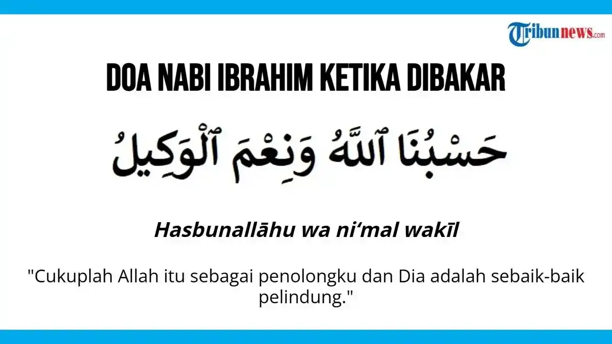 Doa Nabi Ibrahim Lengkap Arab, Latin, dan Artinya dalam