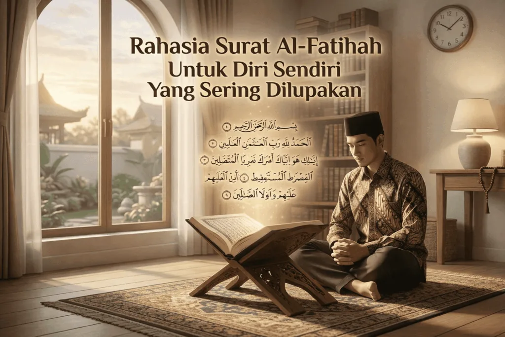al fatihah untuk diri sendiri: Bedah Lengkap Arti Al-Fatihah Ayat Demi Ayat