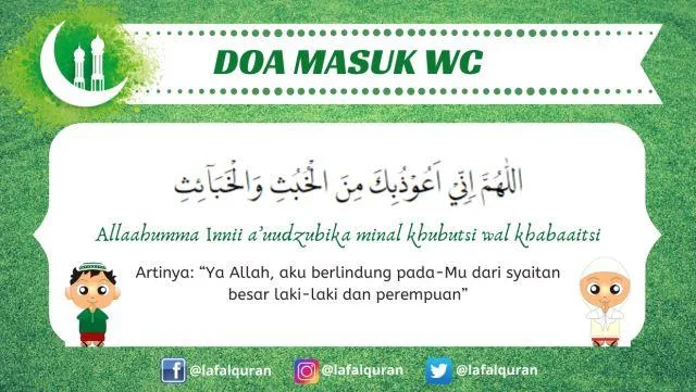 Dalil dan Sumber Doa Masuk WC yang Perlu Anda Ketahui