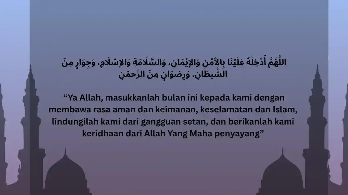 doa bulan baru