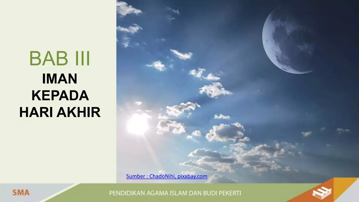iman kepada hari akhir