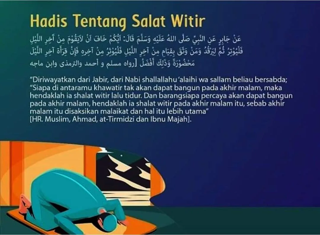 Hukum Witir sebelum Tidur dan Pandangan Para Ulama
