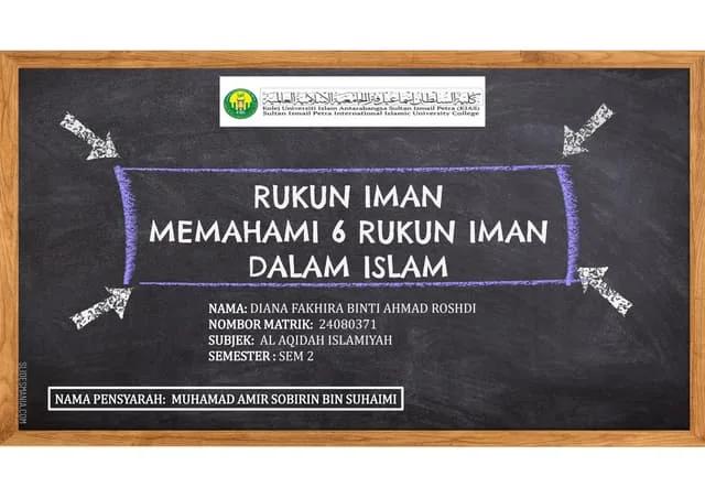 rukun iman ke 6